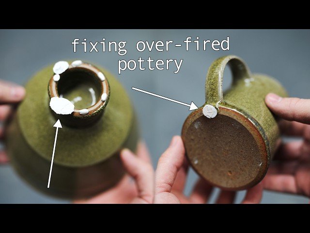 Grinding and Fixing Pots Using Diamond Tools