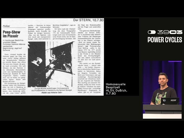 Peep-Show für die Polizei - Staatliche Überwachung von Queers in Hamburger Toiletten bis 1980