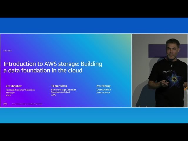 Introduction to AWS Storage - Building a Data Foundation in the Cloud