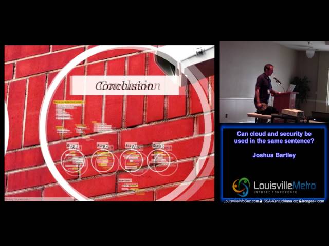 Can Cloud and Security Be Used in the Same Sentence