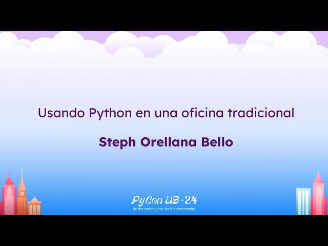 Using Python in a Traditional Office Environment