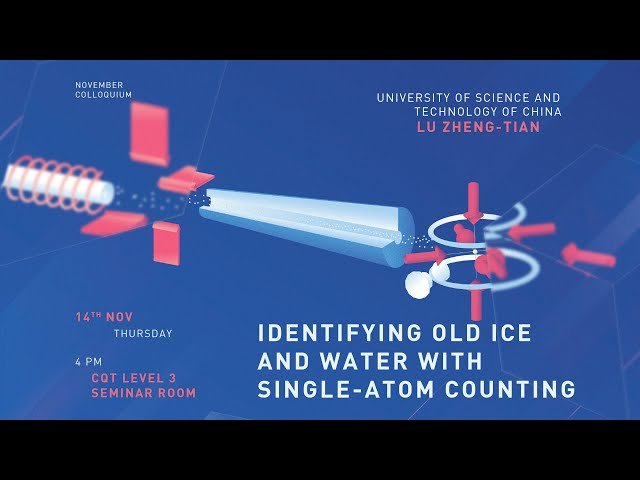 Identifying Old Ice and Water with Single-Atom Counting Using Atom Trap Trace Analysis