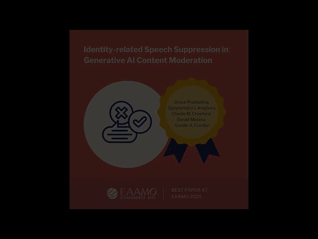Identity-related Speech Suppression in Generative AI Content Moderation