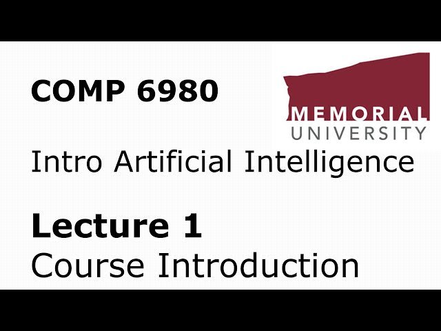 Introduction to Artificial Intelligence - COMP 6980