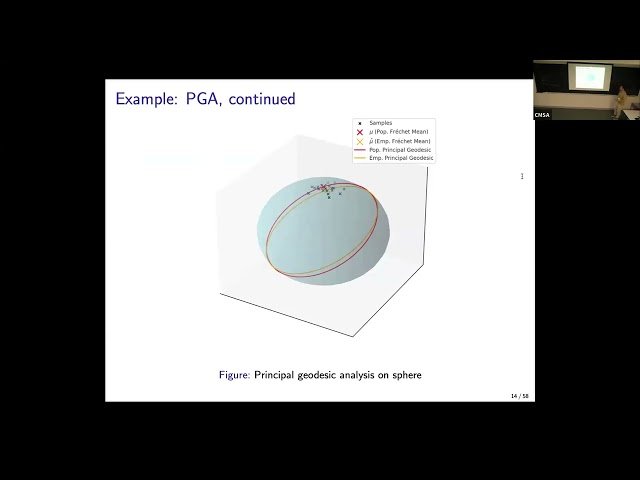 Generalized Frechet Means with Random Minimizing Domains and Its Strong Consistency