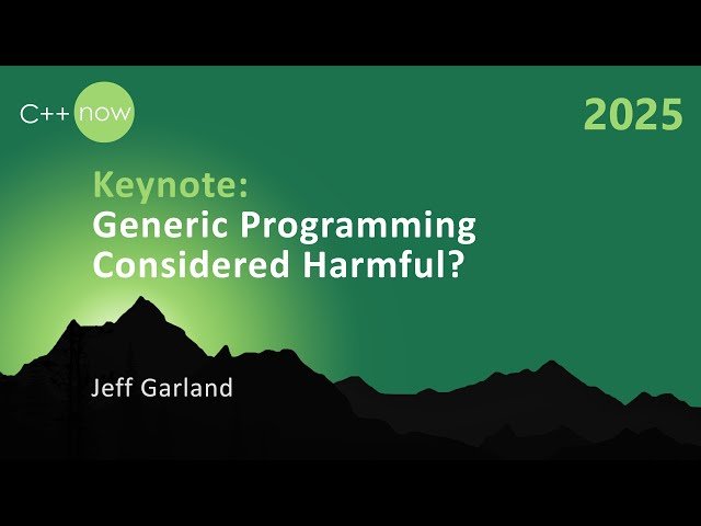 C++ Generic Programming Considered Harmful?