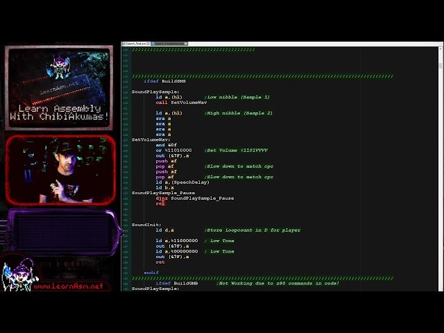 Z80 Speech Synthesizer - Sample Selection and Playback - Lesson M20 Part 4/4