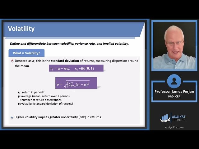 Measuring Return, Volatility, and Correlation - FRM Part 1 2025 Book 2 Chapter 12