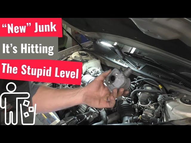 When New Parts Are Worse Than The Broken Ones