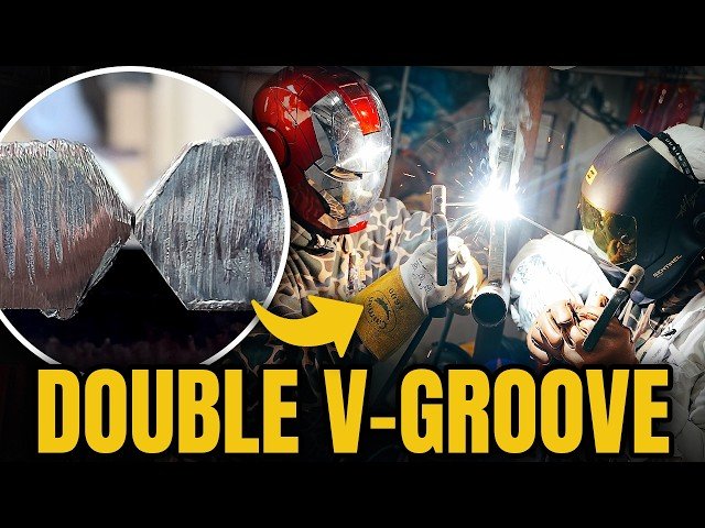 Heavy Structural Welding - Double V-Groove Plate Technique and Process