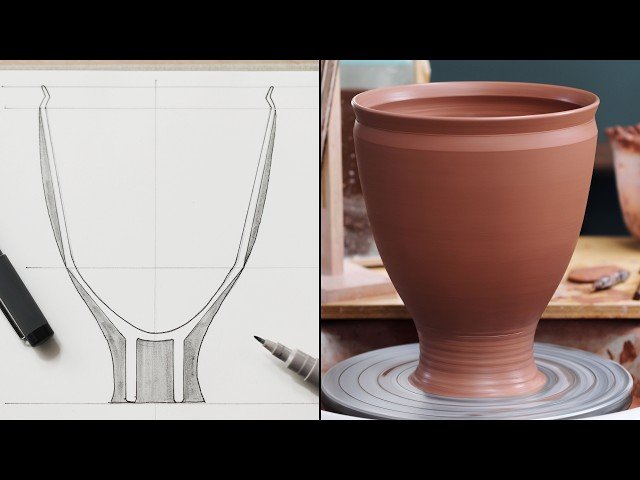 How to Center Using Two Lumps of Clay
