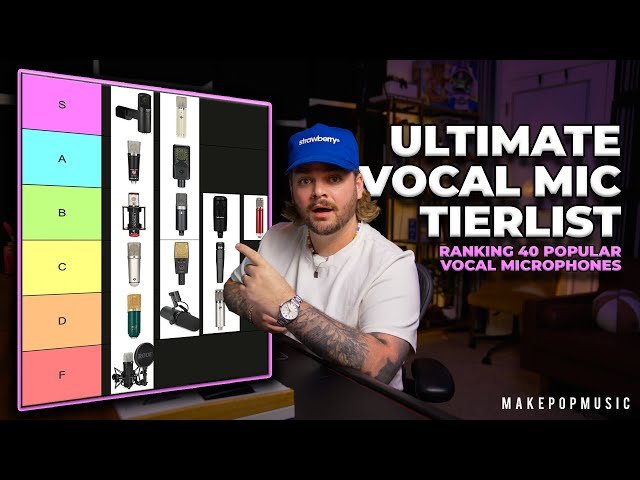 Ranking 40 of the Most Popular Vocal Microphones - Complete Tierlist Review