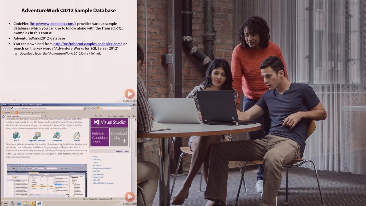 SQL Server: Transact-SQL Basic Data Modification