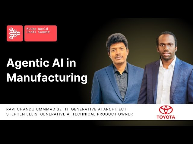 Agentic AI in Manufacturing - Transforming Industrial Processes and Supply Chain Operations