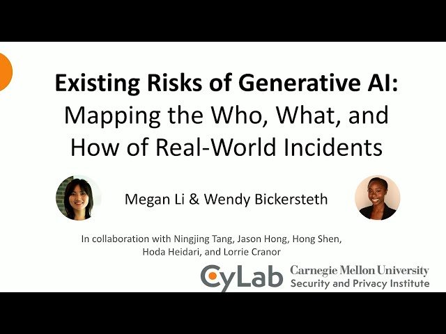 From Existential to Existing Risks of Generative AI - A Taxonomy of Who Is at Risk, What Risks Are Prevalent, and How They Arise