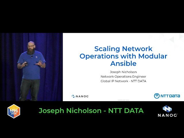 Scaling Network Operations with Modular Ansible