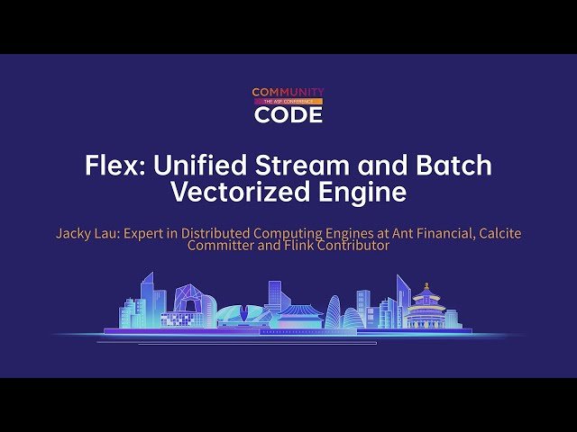 Flex - Unified Stream and Batch Vectorized Engine