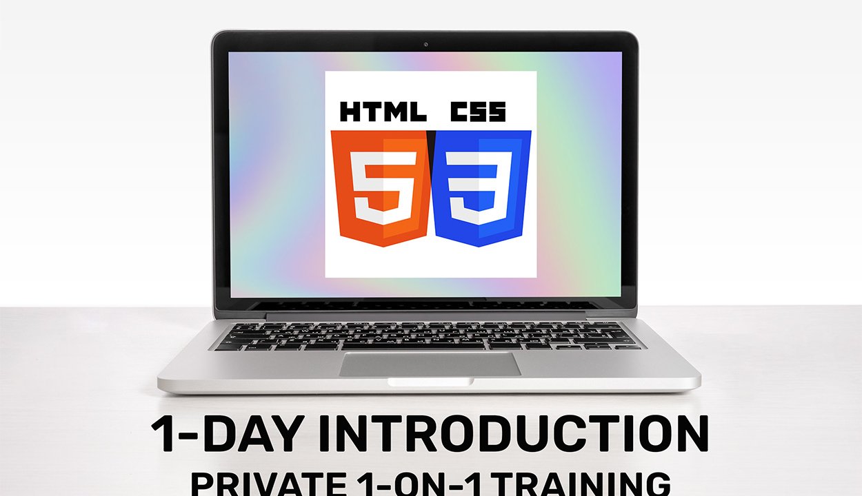 Intro to HTML/CSS Web Design—Private Workshop (Live Online)