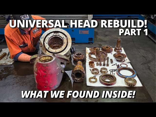 Rebuilding a Universal Head for the Zayer Milling Machine - Part 1