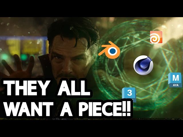 How All 3D Software Tried to Replace Cinema 4D in Motion Graphics