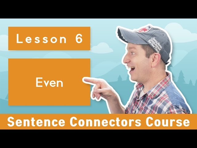 Korean Sentence Connectors - Even