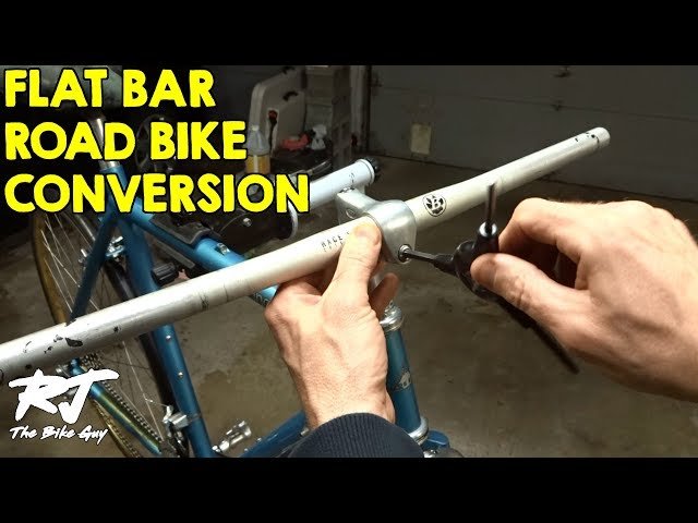 Road Bike Conversion - Drop Bars to Flat Handlebars