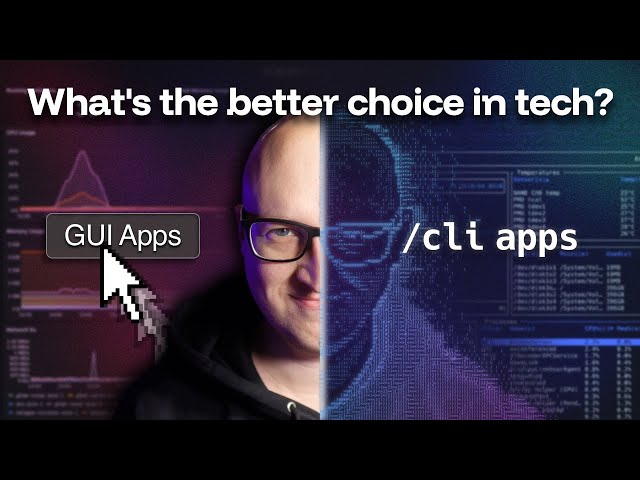 CLI vs GUI - When to Use Command Line vs Graphical Interfaces for Productivity