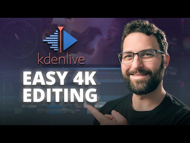 Kdenlive Tutorial for Beginners 2025