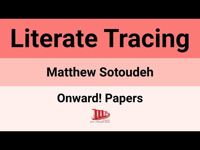 Literate Tracing - A Paradigm for Program Documentation Using Annotated Execution Traces