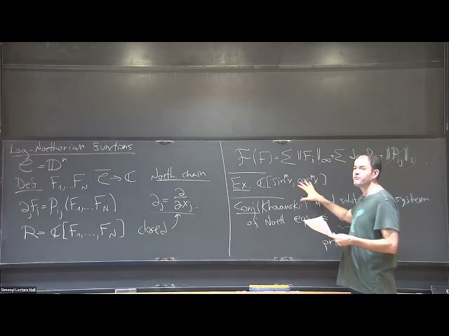 Log-Noetherian Functions