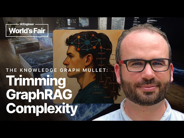 The Knowledge Graph Mullet - Trimming GraphRAG Complexity