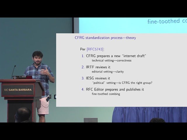 BLS Signatures, Hashing to Curves, and More - Dispatches from the IETF