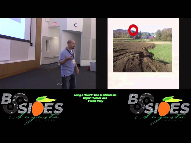 Using a HackRF One to Infiltrate the Digital Thetford Wall