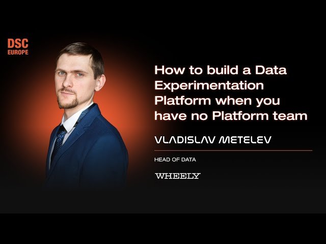 Building a Data Experimentation Platform Without a Platform Team