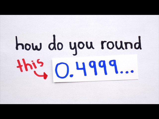 Does 0.4999... Round Up or Down? - Exploring Rounding Conventions and Mathematical Principles