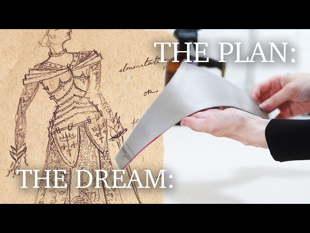 I'm Making a Joan of Arc Armor Gown - Episode 1