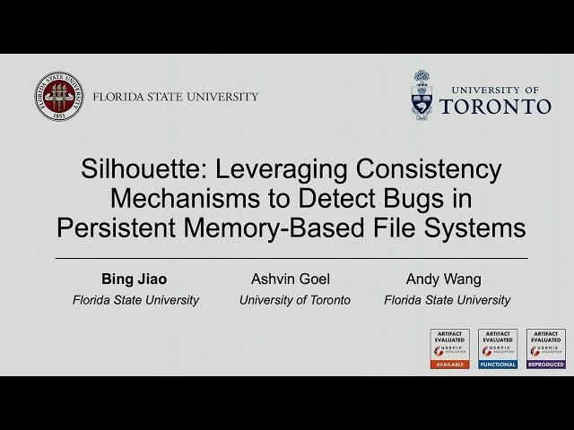 Silhouette: Leveraging Consistency Mechanisms to Detect Bugs in Persistent Memory-Based File Systems