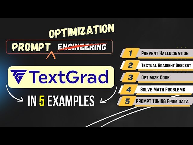 TextGrad Tutorial - Optimize LLM Prompts, Math and Code