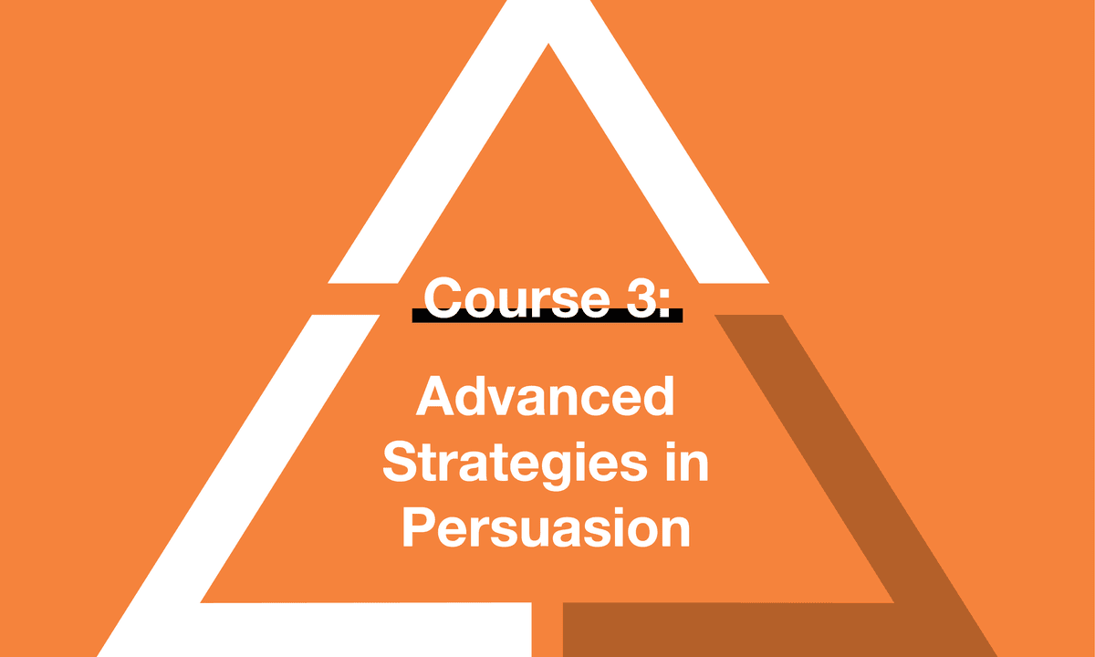 Advanced Strategies in Persuasion