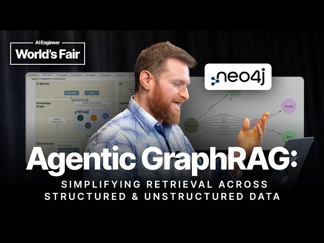 Agentic GraphRAG - Simplifying Retrieval Across Structured and Unstructured Data