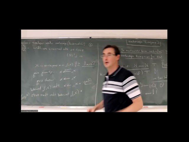 Introduction to Spectral Theory - Day 1 Part 2
