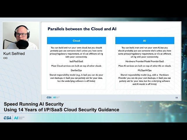 Speed Running AI Security - 14 Years of IaaS, PaaS, and SaaS Cloud Security Guidance