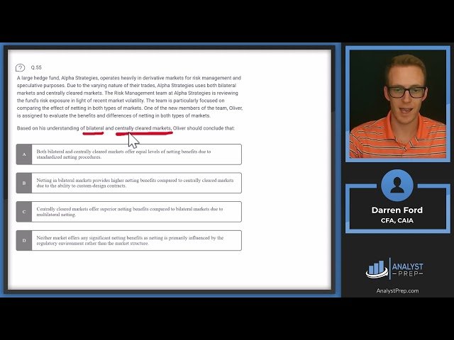 Mock Exam #1 - Questions 51-60 - FRM Part I Exam Preparation