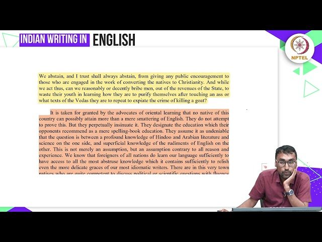 Macaulay's Minute on Education - English Education in Colonial India - Part 2