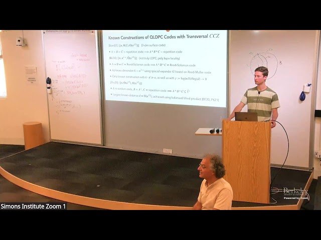 Quantum LDPC Codes with Transversal CCZ Gates