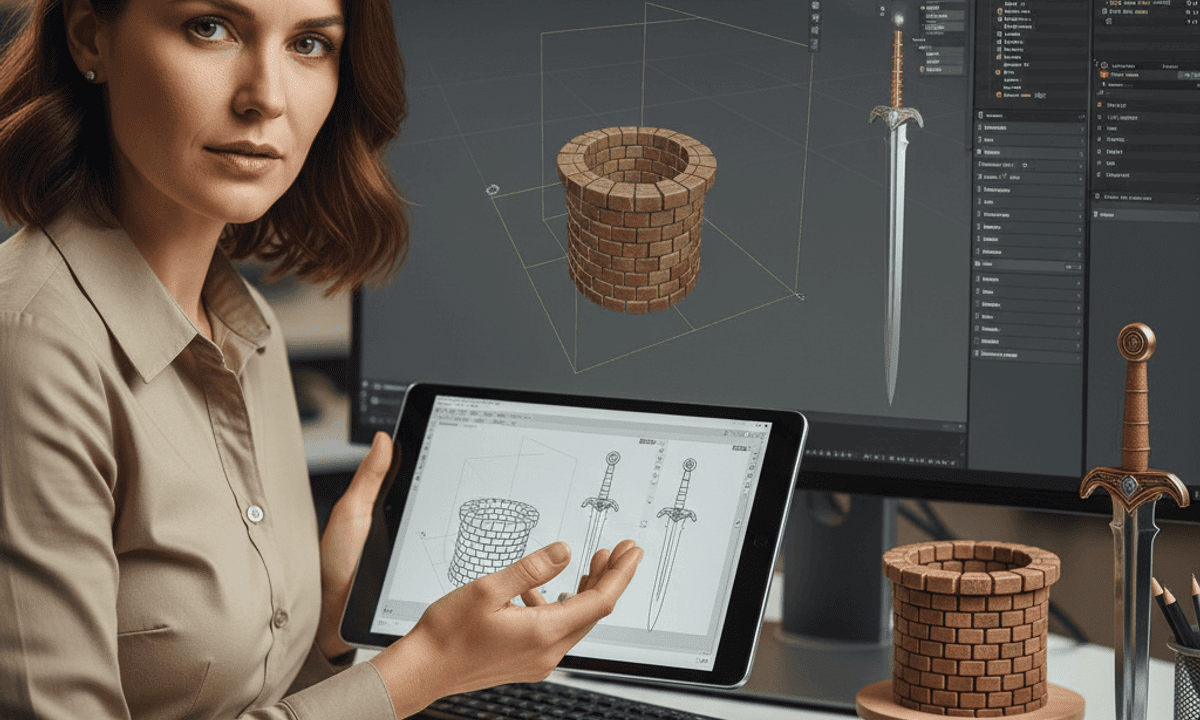 Create and Master 3D Assets in Blender from Scratch