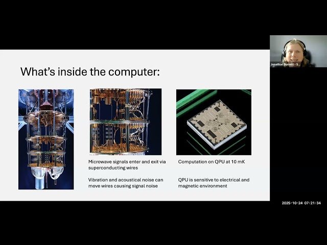 Data Center Integration of Quantum Information Infrastructure Workstream - October 2024