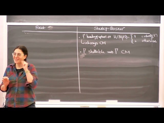 Combinatorial Methods in Commutative Algebra - Talk 2