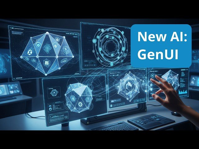 AI Codes Adaptive Widgets as Generative UI